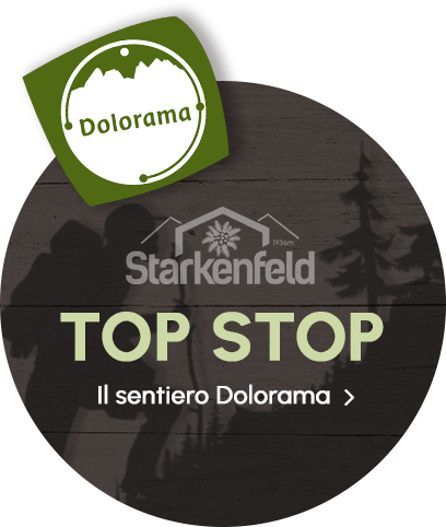 TOP STOP Dolorama Wanderweg Südtirol